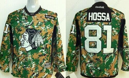 Chicago Blackhawks #81 Marian Hossa 2014 Camo Kids Jersey