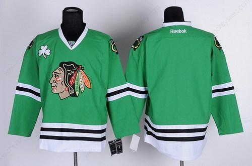 Chicago Blackhawks Blank Green Jersey