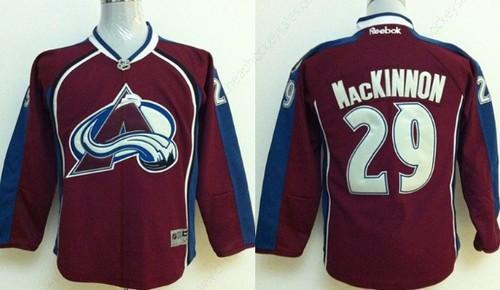 Colorado Avalanche #29 Nathan Mackinnon Red Kids Jersey