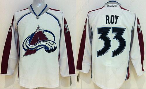 Colorado Avalanche #33 Patrick Roy White Jersey