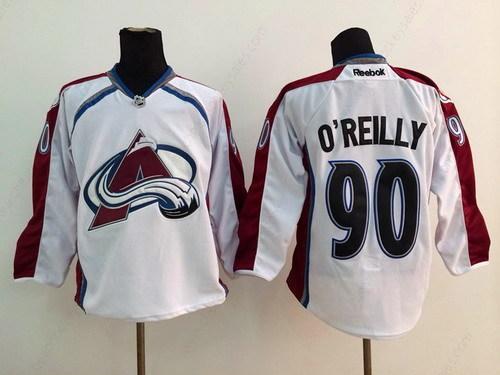 Colorado Avalanche #90 Ryan O’Reilly White Jersey