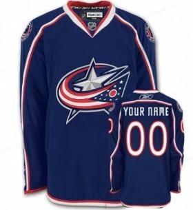 Columbus Blue Jackets Men’s Customized Blue Jersey