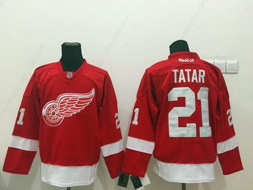 Detroit Red Wings #21 Tomas Tatar Red Jersey