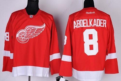 Detroit Red Wings #8 Justin Abdelkader Red Jersey