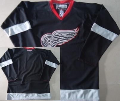 Detroit Red Wings Blank Black Ice Jersey