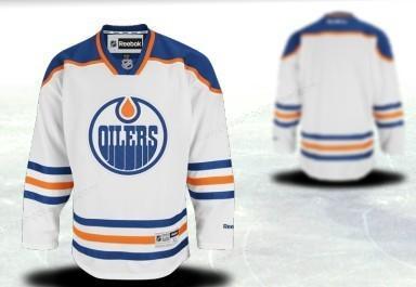 Edmonton Oilers Men’s Customized White Thrid Jersey