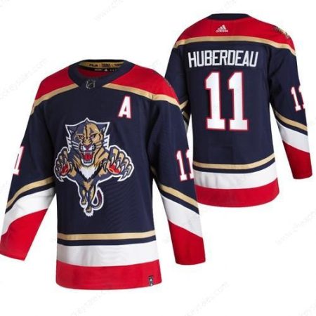 Florida Panthers #11 Jonathan Huberdeau Black Men’s Adidas 2020-21 Reverse Retro Alternate NHL Jersey