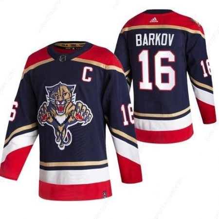 Florida Panthers #16 Aleksander Barkov Black Men’s Adidas 2020-21 Reverse Retro Alternate NHL Jersey