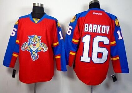 Florida Panthers #16 Aleksander Barkov Red Jersey