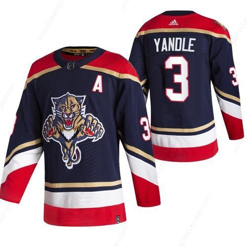 Florida Panthers #3 Keith Yandle Black Men’s Adidas 2020-21 Reverse Retro Alternate NHL Jersey