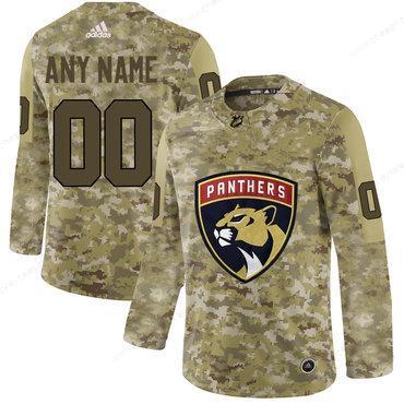 Florida Panthers Camo Men’s Customized Adidas Jersey