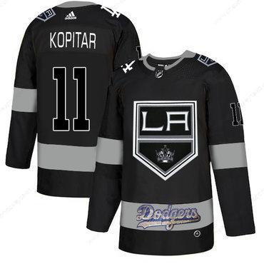 La Kings With Dodgers 11 Anze Kopitar Black Adidas Jersey