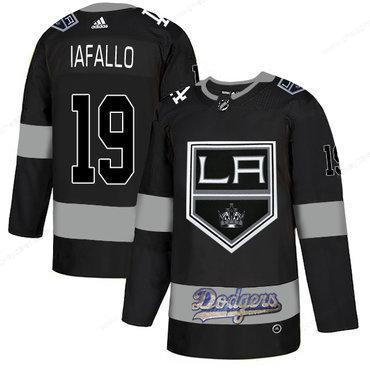 La Kings With Dodgers 19 Alex Iafallo Black Adidas Jersey