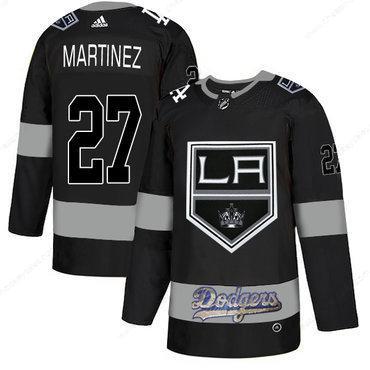 La Kings With Dodgers 27 Alec Martinez Black Adidas Jersey