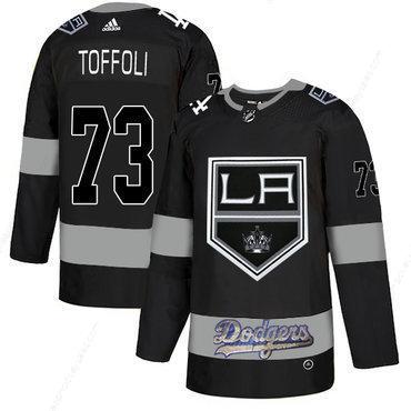 La Kings With Dodgers 73 Tyler Toffoli Black Adidas Jersey