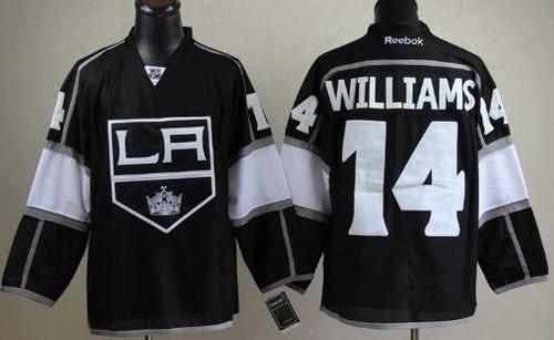 Los Angeles Kings #14 Justin Williams Black Jersey