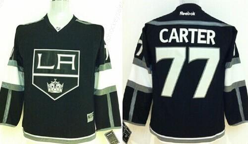 Los Angeles Kings #77 Jeff Carter Black Kids Jersey