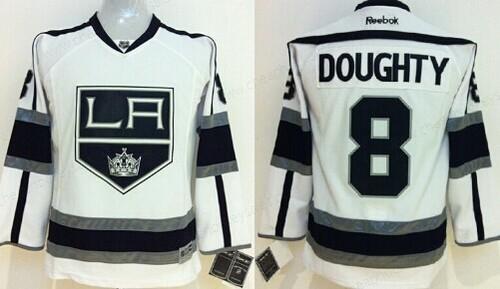 Los Angeles Kings #8 Drew Doughty White Kids Jersey