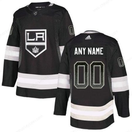 Los Angeles Kings Black Men’s Customized Team Logos Fashion Adidas Jersey