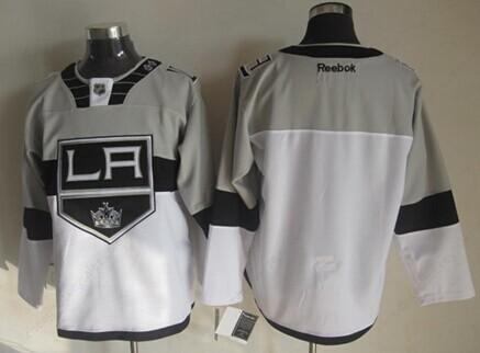 Los Angeles Kings Blank 2015 Stadium Series Gray#2#White Jersey