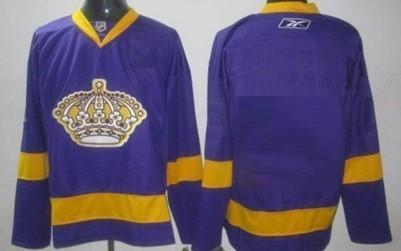 Los Angeles Kings Men’s Customized Purple Jersey