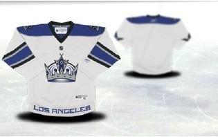 Los Angeles Kings Youths Customized White Jersey