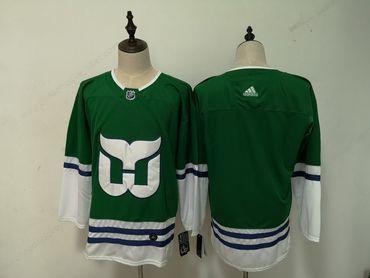 Men’S Hartford Whalers Adidas Blank Green Home Jersey