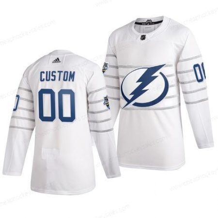 Men’s 2020 NHL All-Star Game Tampa Bay Lightning Custom Authentic Adidas White Jersey