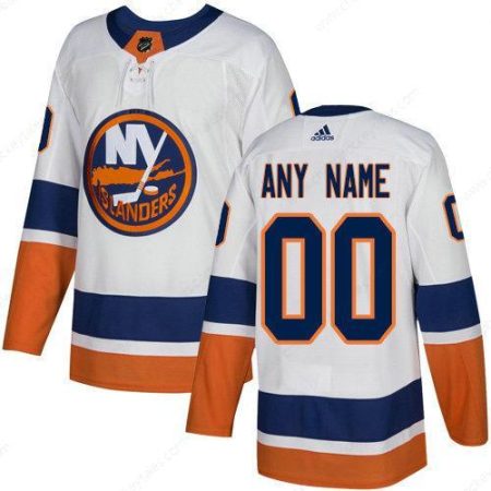 Men’s Adidas New York Islanders NHL Authentic White Customized Jersey