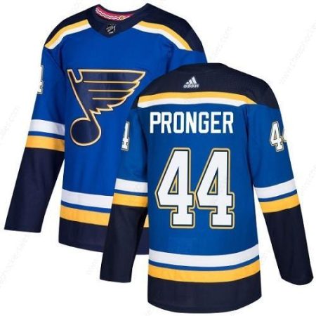 Men’s Adidas St. Louis Blues #44 Chris Pronger Blue Home Authentic Stitched NHL Jersey