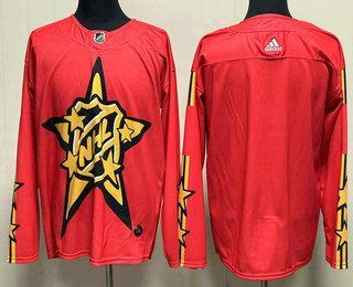 Men’s All-Star Game 2024 Red Primegreen Stitched Hockey Jersey