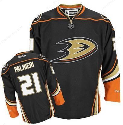 Men’s Anaheim Ducks #21 Kyle Palmieri Black Third Jersey