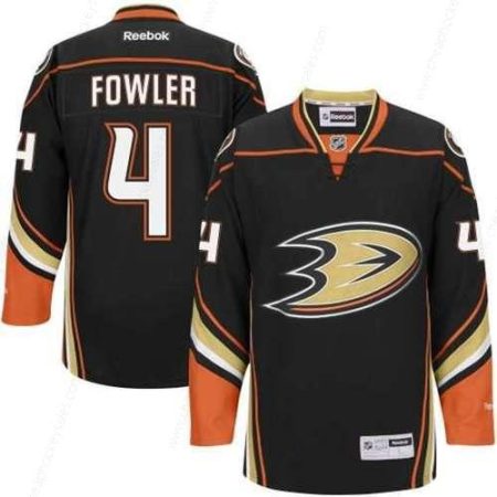 Men’s Anaheim Ducks #4 Cam Fowler Black Third Jersey