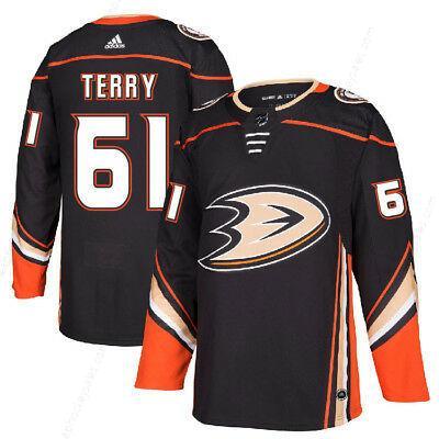 Men’s Anaheim Ducks #61 Troy Terry Black 2017-2018 Hockey Stitched NHL Jersey