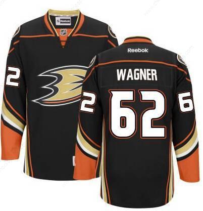 Men’s Anaheim Ducks #62 Chris Wagner Black Third Jersey