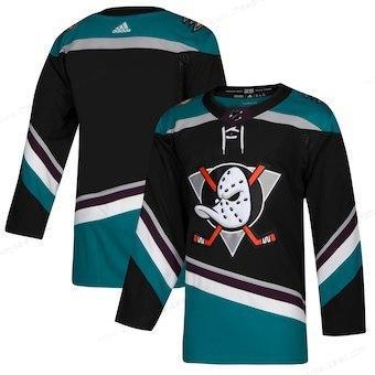 Men’s Anaheim Ducks Adidas Black Alternate Authentic Blank Jersey