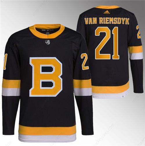 Men’s Boston Bruins #21 James Van Riemsdyk Black Home Breakaway Stitched Jersey