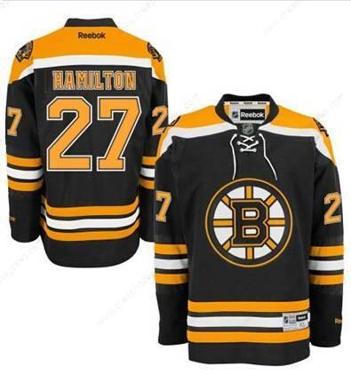 Men’s Boston Bruins #27 Dougie Hamilton Black Jersey