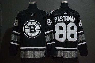 Men’s Boston Bruins 88 David Pastrnak Black 2019 NHL All-Star Game Adidas Jersey