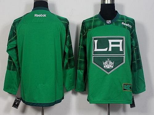 Men’s Boston Bruins Blank Green 2016 St. Patrick’S Day Hockey Jersey