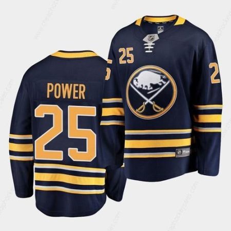 Men’s Buffalo Sabres #25 Owen Power Navy Stitched Jersey