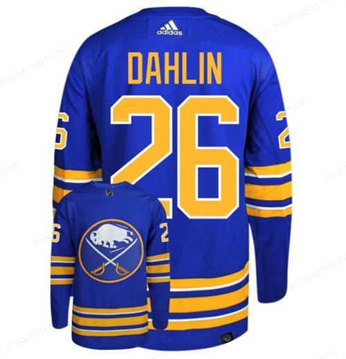 Men’s Buffalo Sabres #26 Rasmus Dahlin Blue Stitched Jersey