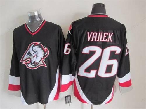 Men’s Buffalo Sabres #26 Thomas Vanek 1996-97 Black CCM Vintage Throwback Jersey