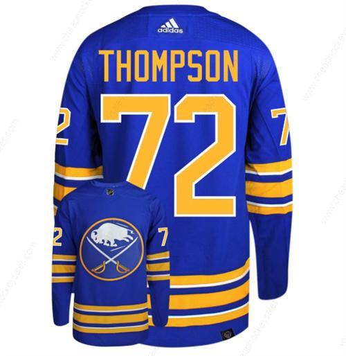 Men’s Buffalo Sabres #72 Tage Thompson Blue Stitched Jersey