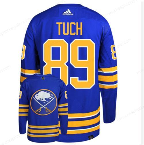 Men’s Buffalo Sabres #89 Alex Tuch Blue Stitched Jersey