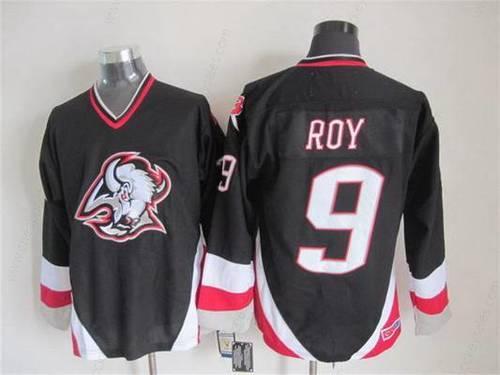 Men’s Buffalo Sabres #9 Derek Roy 1996-97 Black CCM Vintage Throwback Jersey