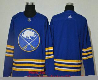 Men’s Buffalo Sabres Blank Blue Adidas 2020-21 Alternate Authentic Player NHL Jersey