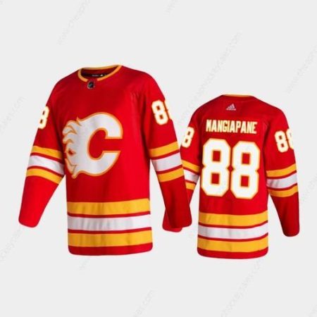 Men’s Calgary Flames #88 Andrew Mangiapane Home Red 2020-21 Authentic Jersey