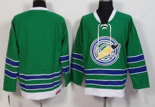 Men’s California Golden Seals Blank 1967-68 Green CCM Vintage Throwback Jersey