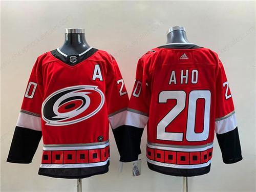 Men’s Carolina Hurricanes #20 Sebastian Aho New Red Stitched Jersey